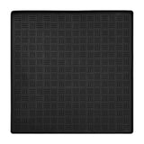 Maxbell Washer Dryer Top Protective Mat Accessory Silicone Washing Machine Top Cover 60cmx60cm Black
