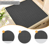 Maxbell Washer Dryer Top Protective Mat Accessory Silicone Washing Machine Top Cover 60cmx60cm Gray