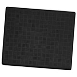 Maxbell Washer Dryer Top Protective Mat Accessory Silicone Washing Machine Top Cover 60cmx50cm Black