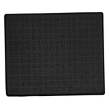 Maxbell Washer Dryer Top Protective Mat Accessory Silicone Washing Machine Top Cover 60cmx50cm Black