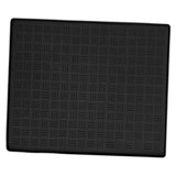 Maxbell Washer Dryer Top Protective Mat Accessory Silicone Washing Machine Top Cover 60cmx50cm Black