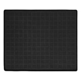 Maxbell Washer Dryer Top Protective Mat Accessory Silicone Washing Machine Top Cover 60cmx50cm Black