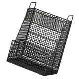 Maxbell Metal Mesh Umbrella Stand Holder 40x25x55cm Black for Home Entry Storage Bin
