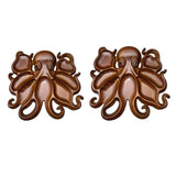 Maxbell Wooden Octopus Charcuterie Platter Appetizers Tray for Fries Cookies Candies 26.5cmx25cmx3cm
