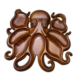 Maxbell Wooden Octopus Charcuterie Platter Appetizers Tray for Fries Cookies Candies 27cmx26cmx3.3cm