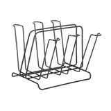 Maxbell Metal Cup Drying Rack Hold 6 Sturdy Coffee Mug Holder for Home Tea Cups Mugs black
