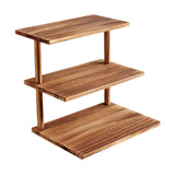 Maxbell 3 Tier Wooden Cupcake Stand Gift Multifunctional for Kitchen Tabletop Retail