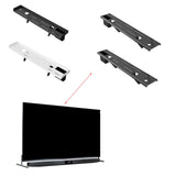 Maxbell TV Top Storage Bracket Wall Mount Adjustable for Cable Box Home Decor Camera 54cmx13cm Black