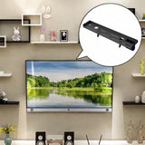 Maxbell TV Top Storage Bracket Wall Mount Adjustable for Cable Box Home Decor Camera 54cmx13cm Black