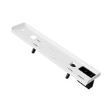 Maxbell TV Top Storage Bracket Wall Mount Adjustable for Cable Box Home Decor Camera 54cmx13cm White