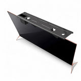 Maxbell TV Top Storage Bracket Wall Mount Adjustable for Cable Box Home Decor Camera 60cmx10cm Black