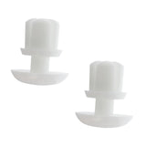 Maxbell 2Pcs WB03x27704 WB02x10997 Professional Accessories Microwave Locking Button