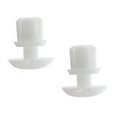Maxbell 2Pcs WB03x27704 WB02x10997 Professional Accessories Microwave Locking Button