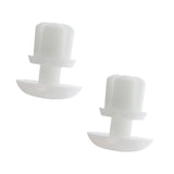 Maxbell 2Pcs WB03x27704 WB02x10997 Professional Accessories Microwave Locking Button