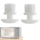 Maxbell 2Pcs WB03x27704 WB02x10997 Professional Accessories Microwave Locking Button