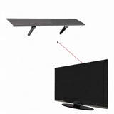 Maxbell TV Top Shelf Adjustable Screen Mount Organizer for Cable Box Remote 10x60CM