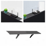 Maxbell TV Top Shelf Adjustable Screen Mount Organizer for Cable Box Remote 10x60CM