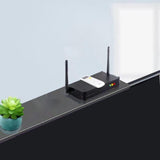 Maxbell TV Top Shelf Adjustable Screen Mount Organizer for Cable Box Remote 10x60CM