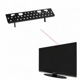 Maxbell TV Top Shelf Adjustable Screen Mount Organizer for Cable Box Remote 10x45CM with hole