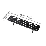 Maxbell TV Top Shelf Adjustable Screen Mount Organizer for Cable Box Remote 10x45CM with hole
