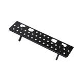 Maxbell TV Top Shelf Adjustable Screen Mount Organizer for Cable Box Remote 10x45CM with hole