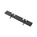 Maxbell TV Top Shelf Adjustable Screen Mount Organizer for Cable Box Remote 10x60CM with hole