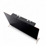 Maxbell TV Top Shelf Adjustable Screen Mount Organizer for Cable Box Remote 10x60CM with hole