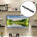 Maxbell TV Top Shelf Adjustable Screen Mount Organizer for Cable Box Remote 7x60CM with hole