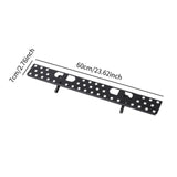 Maxbell TV Top Shelf Adjustable Screen Mount Organizer for Cable Box Remote 7x60CM with hole