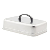 Maxbell Basting Cover BBQ Accessories Metal Grill Lid for Steaks Sandwiches Barbecue Length 30 cm