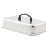 Maxbell Basting Cover BBQ Accessories Metal Grill Lid for Steaks Sandwiches Barbecue Length 30 cm
