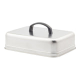 Maxbell Basting Cover BBQ Accessories Metal Grill Lid for Steaks Sandwiches Barbecue Length 30 cm