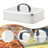 Maxbell Basting Cover BBQ Accessories Metal Grill Lid for Steaks Sandwiches Barbecue Length 30 cm