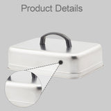 Maxbell Basting Cover BBQ Accessories Metal Grill Lid for Steaks Sandwiches Barbecue Length 30 cm