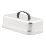 Maxbell Basting Cover BBQ Accessories Metal Grill Lid for Steaks Sandwiches Barbecue Length 25 cm