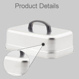 Maxbell Basting Cover BBQ Accessories Metal Grill Lid for Steaks Sandwiches Barbecue Length 25 cm