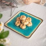 Maxbell Dinner Plate Multipurpose Easy to Clean Serving Tray for Steak Salad Dessert