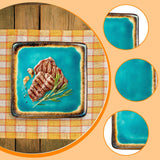 Maxbell Dinner Plate Multipurpose Easy to Clean Serving Tray for Steak Salad Dessert