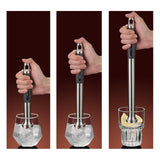 Maxbell Ice Crusher Portable Kitchen Tool Ice Crushing Tool for Kitchen Drinking Bar 19.8cm