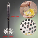 Maxbell Potato Masher Hand Press Manual Smash Potato Tool for Avocado Garlic Pumpkin