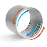 Maxbell Air Conditioner Hose Accessories Ducting Air Conditioning Parts AC Tube Hose 200cm