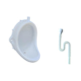 Maxbell Wall Mount Boys Potty Urinals Easy Installation Simple Kids Waterless Urinal With 75cm Tube