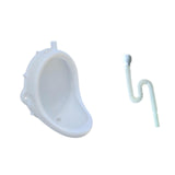 Maxbell Wall Mount Boys Potty Urinals Easy Installation Simple Kids Waterless Urinal With 75cm Tube