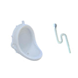 Maxbell Wall Mount Boys Potty Urinals Easy Installation Simple Kids Waterless Urinal With 75cm Tube