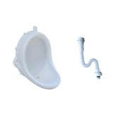 Maxbell Wall Mount Boys Potty Urinals Easy Installation Simple Kids Waterless Urinal With 61cm Tube