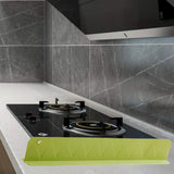 Maxbell Silicone Sink Splash Guard Premium Silicone Water Baffle for Bathroom Island Green