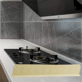 Maxbell Silicone Sink Splash Guard Premium Silicone Water Baffle for Bathroom Island Beige