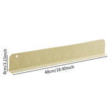 Maxbell Silicone Sink Splash Guard Premium Silicone Water Baffle for Bathroom Island Beige