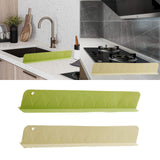 Maxbell Sink Splash Guard Accessory Water Barrier Strip for Kitchen Household Island Green