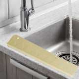 Maxbell Sink Splash Guard Accessory Water Barrier Strip for Kitchen Household Island Beige